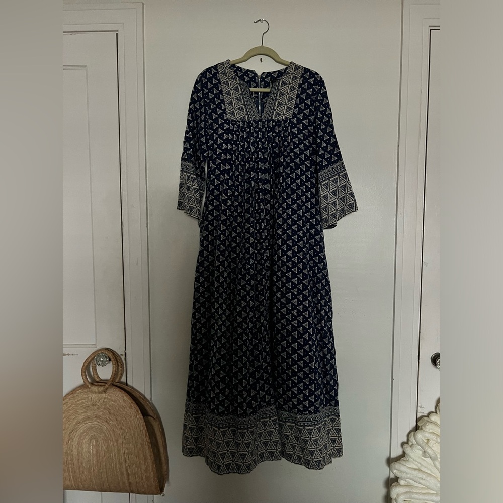 Vintage Indian cotton maxi